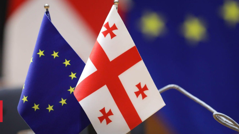 Georgia se ha convertido en candidato a ser miembro de la UE, presidente del Consejo Europeo