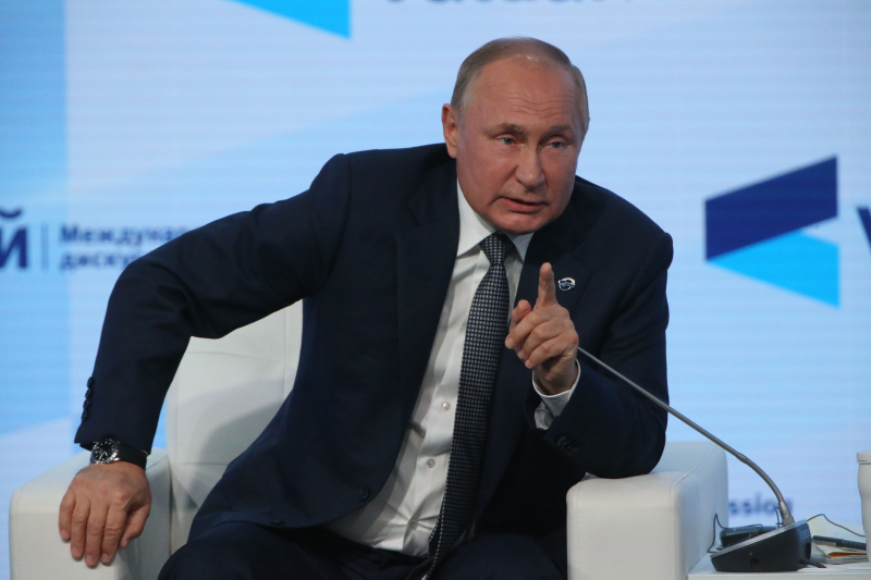 La primera conferencia de prensa durante una guerra a gran escala: qué declaraciones cínicas hizo Putin