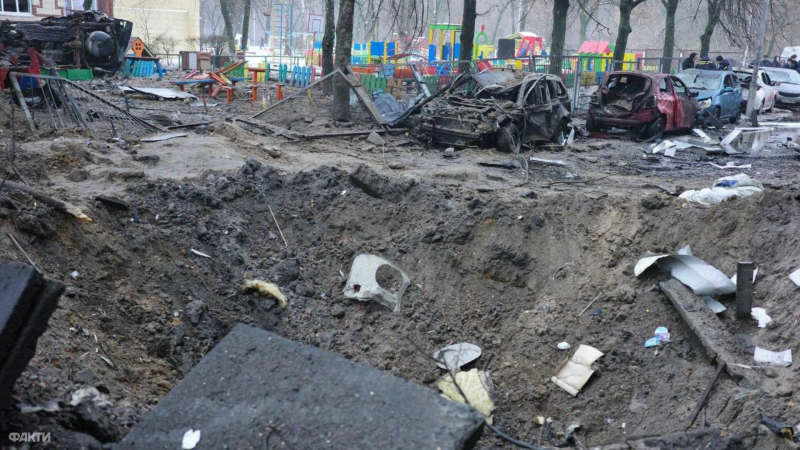 Ataque balístico en Kiev: qué aspecto de casa y jardín de infantes destruidos me gusta