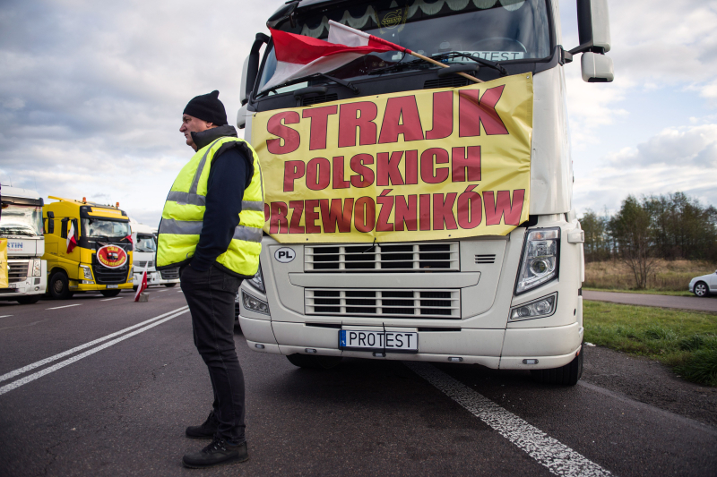 Ya se ha encontrado la primera solución: por qué aún continúa el bloqueo en la frontera con Polonia