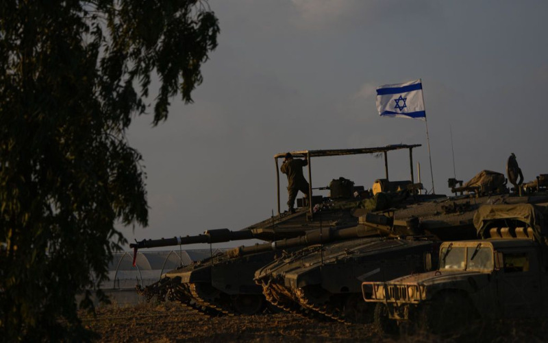 El ejército israelí comenzó su operación en el sur de la Franja de Gaza