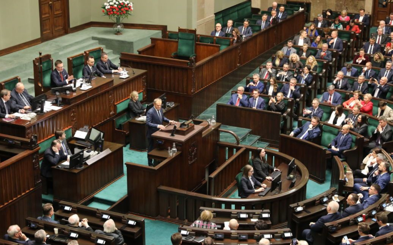 El juramento de Donald Tusk en el Sejm: lo que dijo el nuevo primer ministro sobre Ucrania