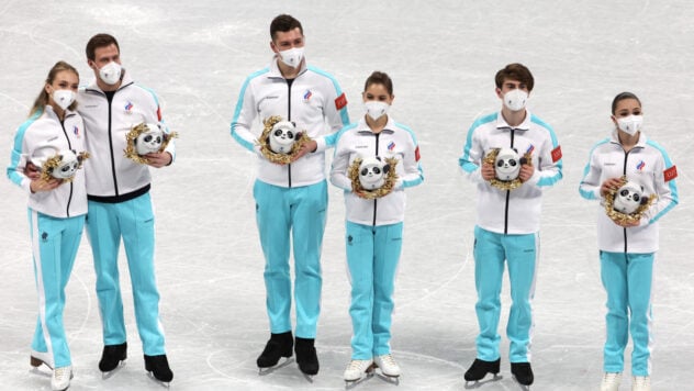 Los rusos finalmente se vieron privados del oro olímpico en patinaje artístico tras la prohibición de Valieva