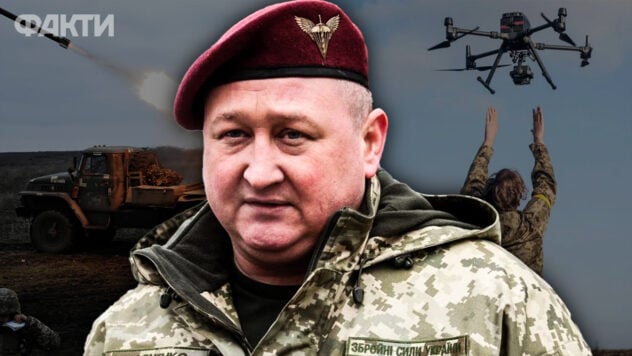 Marchenko explicó si es posible sustituir la artillería por drones