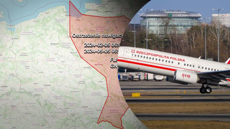 En la frontera con Rusia y Bielorrusia: en Polonia se introdujo una advertencia para los pilotos