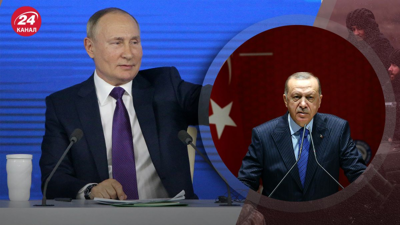 Putin tiene preguntas para Erdogan: el opositor mencionó el propósito de su visita a Turquía