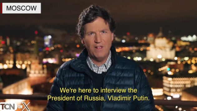 Tucker Carlson, a quien Trump ve como vicepresidente, entrevistó a Putin