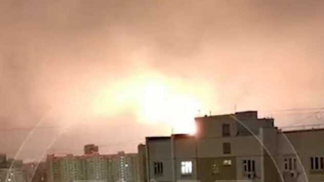 Incendio en Moscú la noche del 13 de febrero: ardió sobre una refinería de petróleo