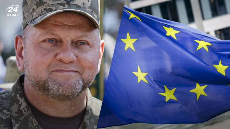 La UE respondió al despido de Zaluzhny