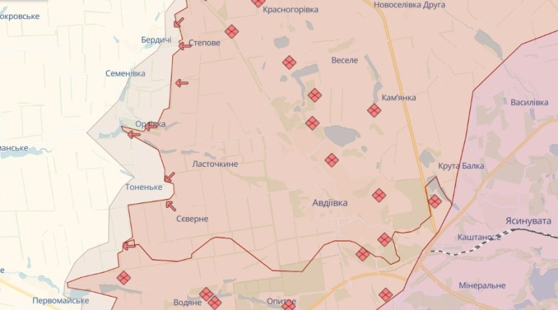 La inteligencia británica sobre la ofensiva rusa en el área de Avdeevka: Rusia busca generar impulso