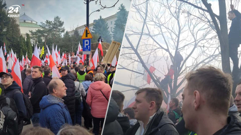 Los agricultores polacos han lanzado Protesta a gran escala en Varsovia: expresaron sus demandas al Sejm