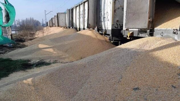 Cuarto caso: 160 toneladas de cereales procedentes de Ucrania resultaron dañadas en un ferrocarril en Polonia por la noche