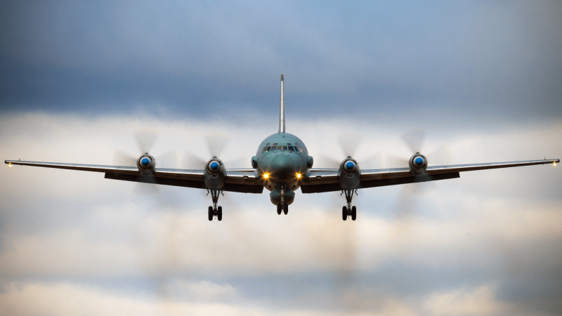 Combatientes alemanes y franceses interceptaron el Il-20 ruso