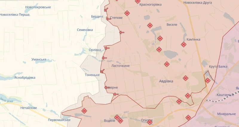 La ofensiva rusa en el área de Avdeevka se acerca a su clímax; ISW
