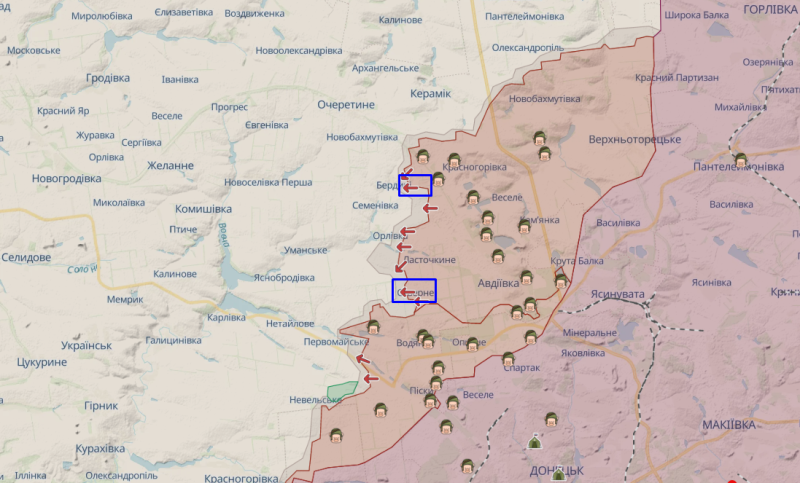 Las fuerzas de defensa se retiraron de dos aldeas cercanas a Avdiivka: lo que se sabe
