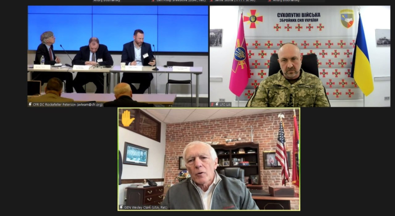 Pavlyuk nombró las necesidades de las Fuerzas Terrestres en la XVI Ucrania -Diálogo de Seguridad de EE.UU.