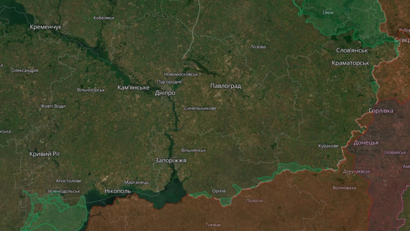 Ataque con drones en Pavlograd: hay cortes de electricidad y agua en dos distritos de la región