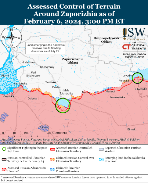 Mapa de operaciones militares el 7 de febrero de 2024: la situación en el frente