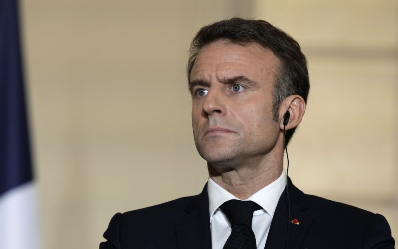 Macron acusó a Rusia de agresión contra toda Europa y más allá