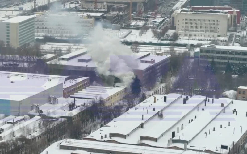 Incendio en la planta de MiG en Moscú: han aparecido vídeos y detalles