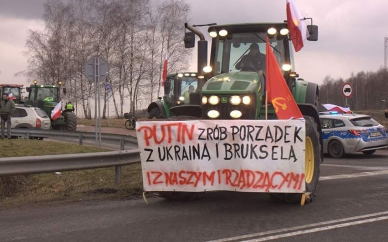 Llamado a Putin durante la protesta de los agricultores polacos: un experto explicó la esencia de la provocación