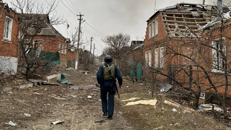 La Federación Rusa bombardeó Volchansk en la región de Jarkov con bombas aéreas: hay una baja