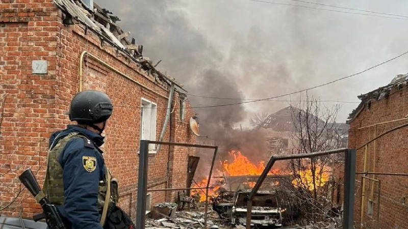La Federación Rusa bombardeó Volchansk, en la región de Jarkov, con bombas aéreas : hay una baja