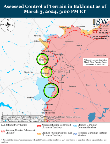 Mapa de operaciones militares el 4 de marzo de 2024: la situación en el frente