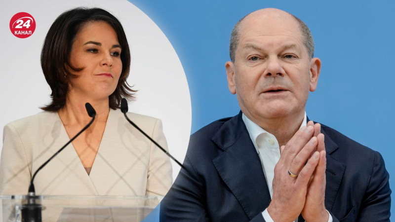 Tauro para Ucrania: Baerbock lleva meses intentando cambiar la opinión de Scholz sobre este asunto.