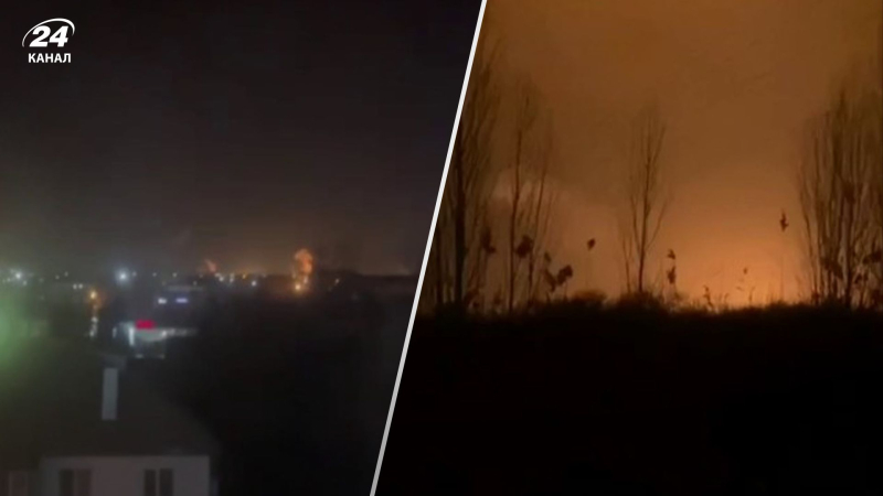 Drones atacaron Slavyansk-on-Kuban: se inició un incendio en una de las fábricas