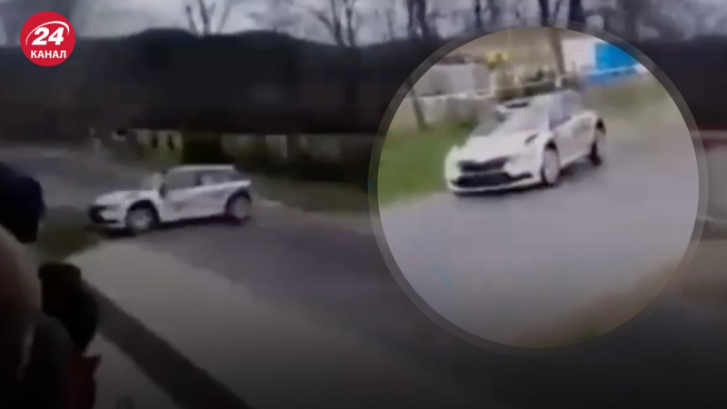 En Hungría durante el rally Un coche atropelló a los espectadores: hubo víctimas y heridos - vídeo espeluznante