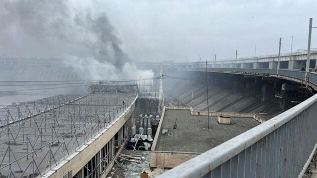 8 misiles llegaron a la central hidroeléctrica de Dniéper: impactan un soporte, la central HPP-2 se encuentra en estado crítico