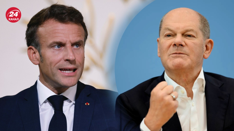 Un gato negro atropellado: Bloomberg escribe cómo el conflicto entre Macron y Scholz afecta a Ucrania