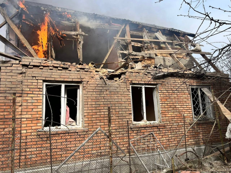 La Federación Rusa atacó Nikopol: el epicentro y las casas privadas fueron destruidas