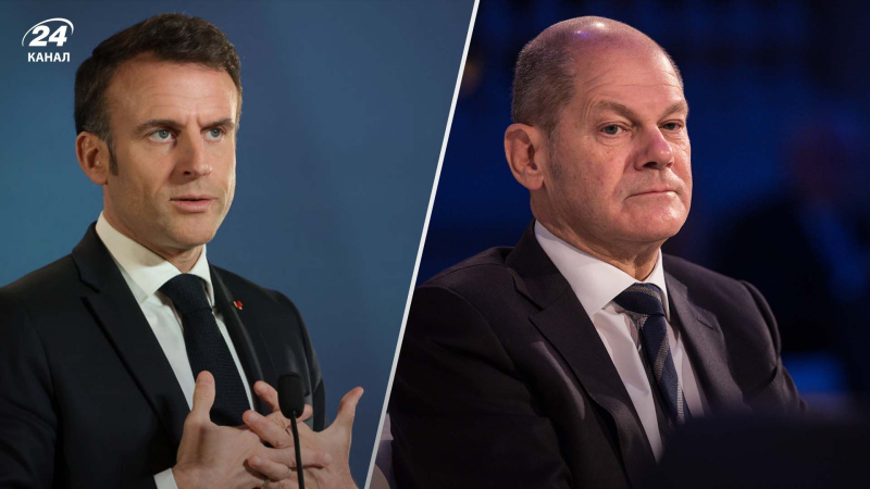 Las diferencias con Scholz sobre Ucrania son de estilo, no de política, Macron