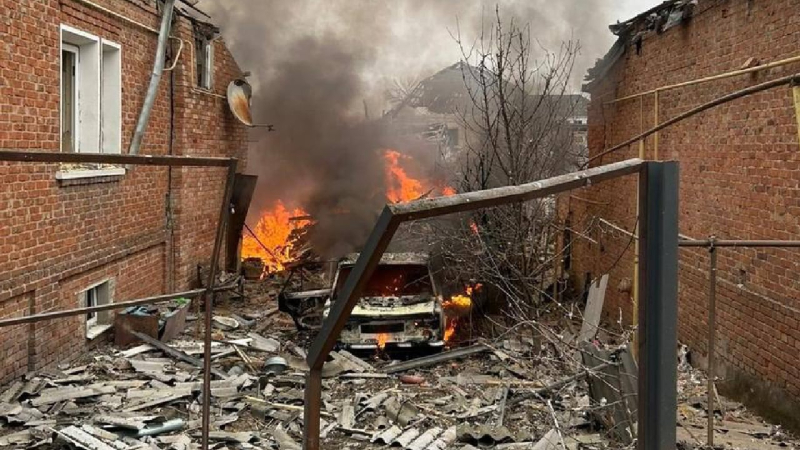 La Federación Rusa bombardeó Volchansk en la región de Jarkov con bombas aéreas: hay una baja