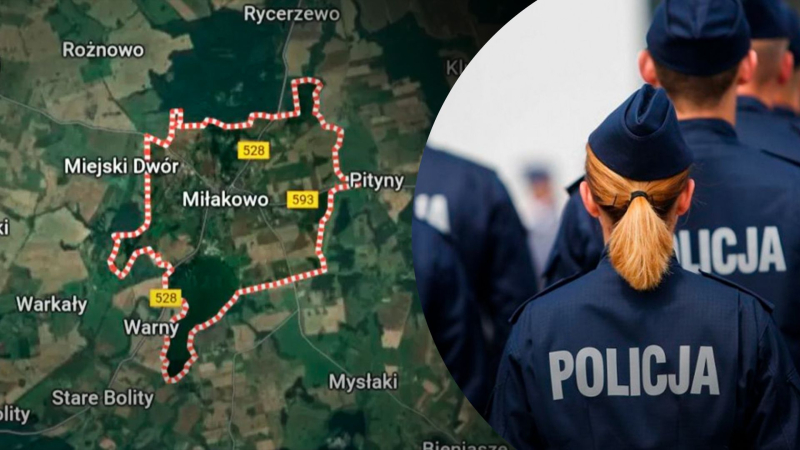 Un objeto desconocido cayó en Polonia cerca de la frontera con Rusia: lo que dice la policía