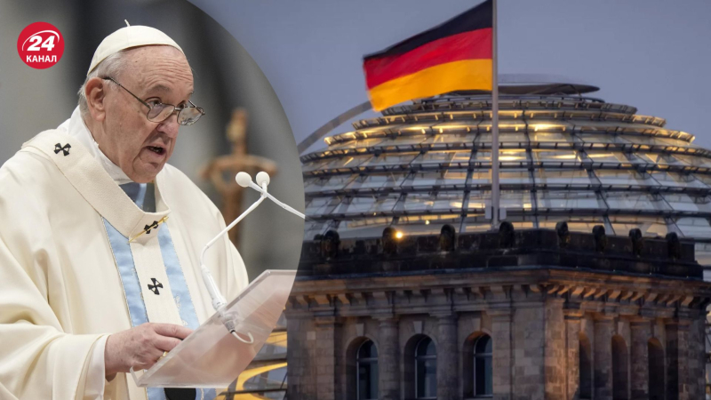 El Bundestag está indignado por la declaración del Papa sobre Ucrania y la “bandera blanca”: pidieron eliminar el símbolo de la muerte