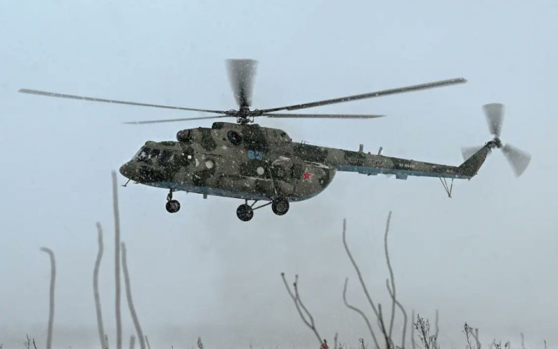 Cayó en Rusia Helicóptero Mi-8: lo que se sabe