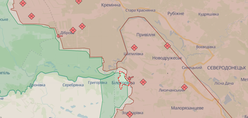 AFU avanzó en el Área de Belogorovka y en Novomikhailovka — ISW