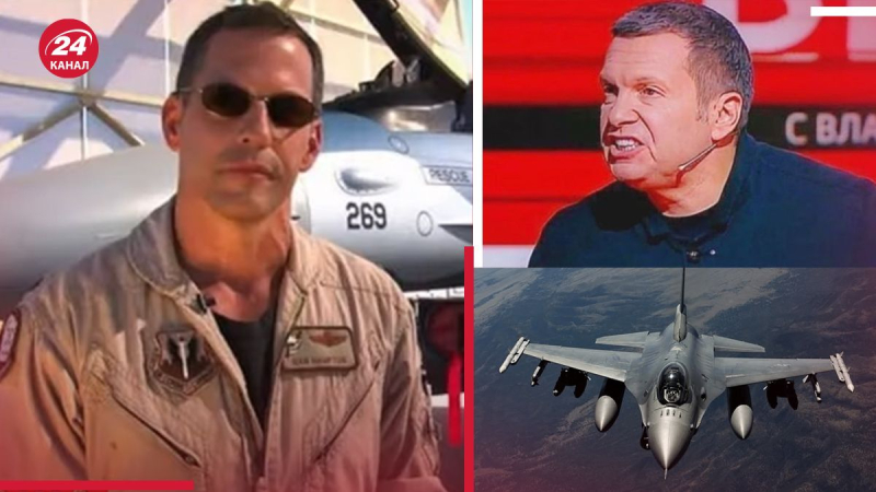 Soloviev habló sobre la entrevista del Canal 24 con el piloto del F-16: lo que enojó al propagandista