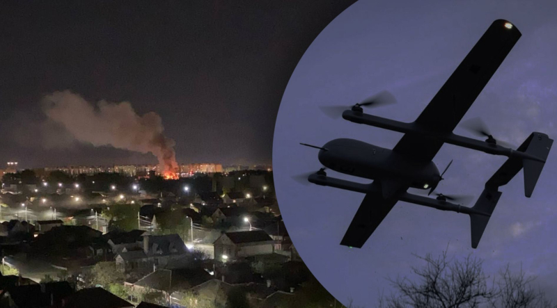Se utilizaron drones y misiles en vuelo: se produjeron explosiones en varias zonas durante la noche