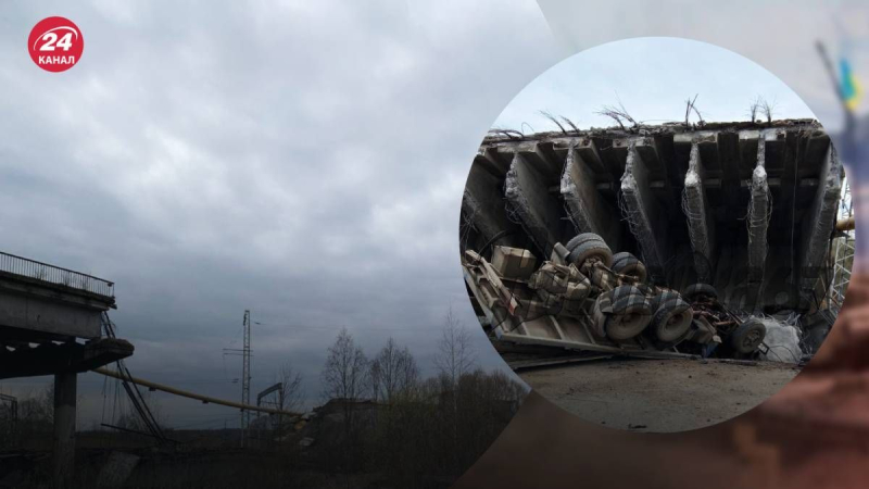 Un puente con coches colapsado en la región de Smolensk: hay una víctima y heridos