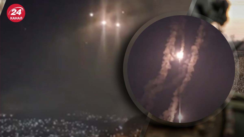Irán lanzó objetivos aéreos en Israel: se publicaron en Internet imágenes del ataque nocturno