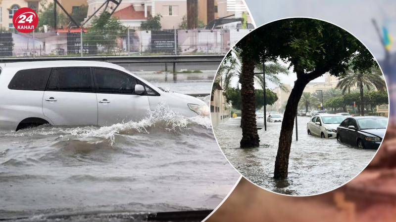 Se produjeron eventos graves En Dubai lluvia y huracán, los aviones casi flotan: terrible vídeo de las consecuencias del mal tiempo