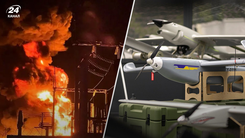 Los drones del SBU atacaron dos depósitos de petróleo: miles de metros cúbicos de combustible ruso fueron destruidos