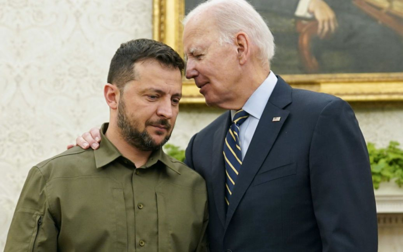 Biden hizo una promesa de Zelensky sobre la ayuda a Ucrania