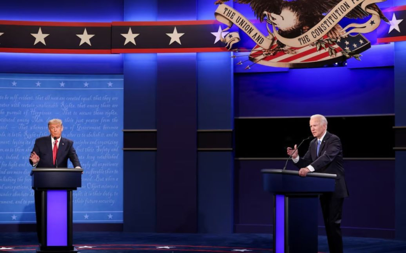 Biden dijo que participaría en el debate con Trump
