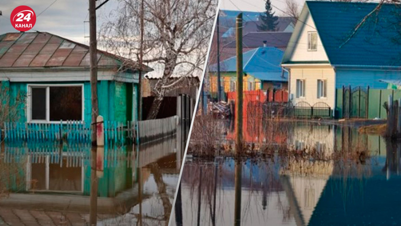 El agua corre a la velocidad de un cohete: otro ruso la ciudad se inunda, se escuchan sirenas