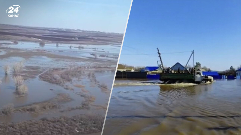 Después de que se rompió la presa en Orsk, el agua llegó a Orenburg